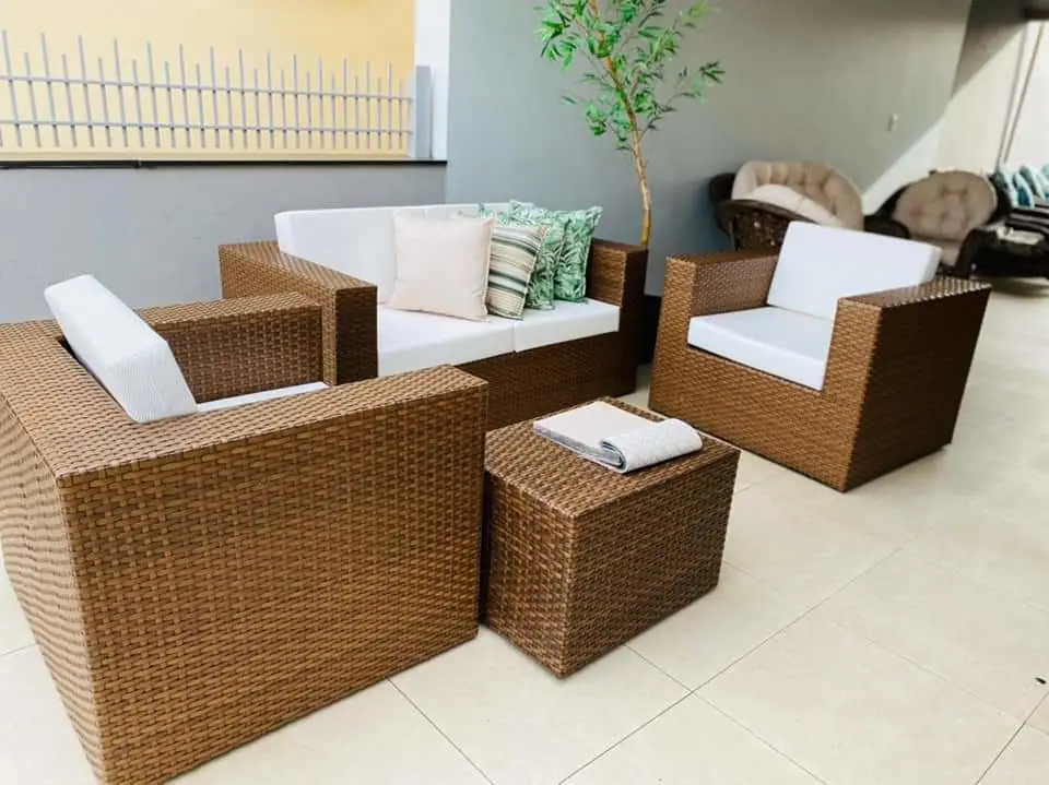 jogo de sofá em fibra sintética curitiba